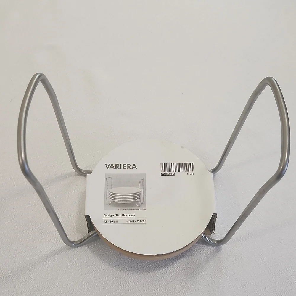 Ikea Variera Adjustable Plate Holder. NWT  Size 4 3/4